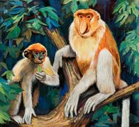 Proboscis Monkey (Original)