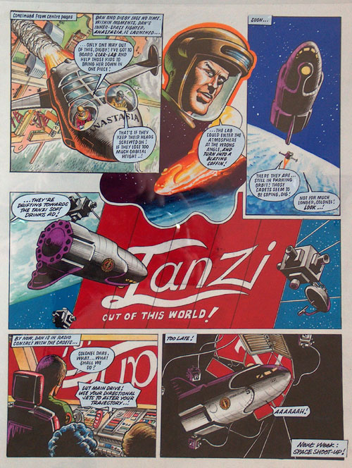 Dan Dare 1990 (Original) (Signed)