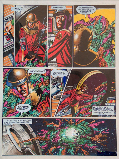 Dan Dare 1990 (Original) (Signed)