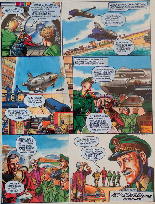 Dan Dare 1990 (Original) (Signed)