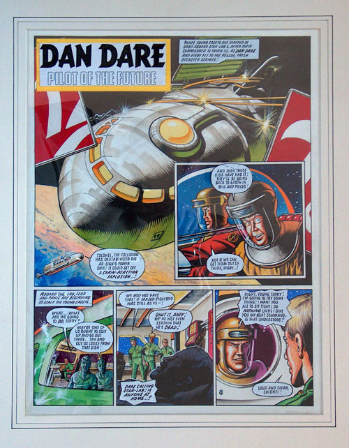 Dan Dare 1990 (Original) (Signed)