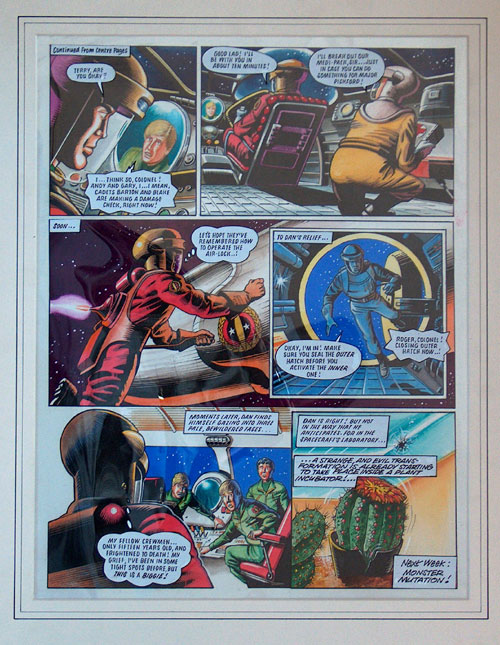 Dan Dare 1990 (Original) (Signed)