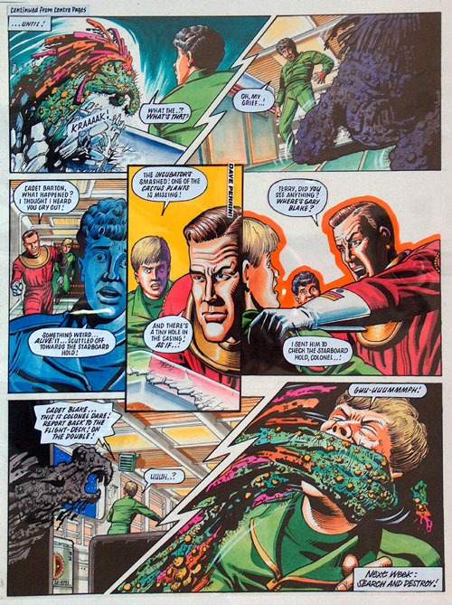 Dan Dare 1990 (Original) (Signed)