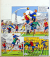 Roy of the Rovers original art November 1970 (Original)