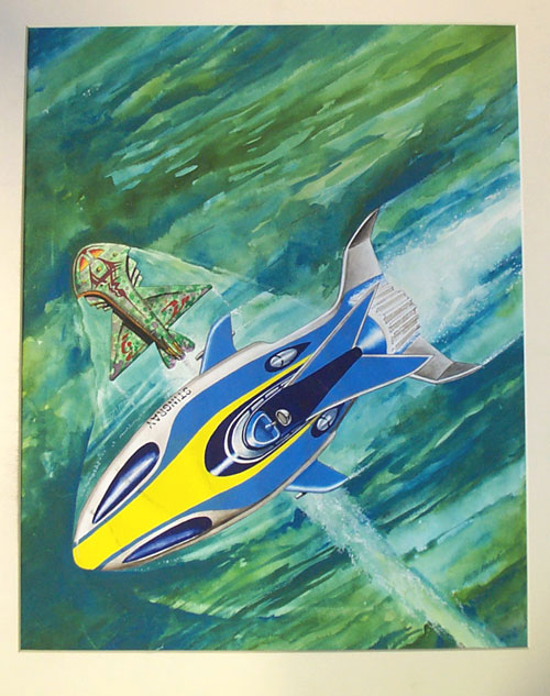 Stingray cover art (Original) (Signed)