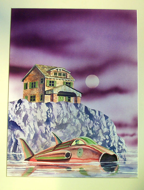 Stingray cover art (Original) (Signed)