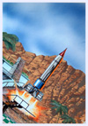 Thunderbird 1 Takes Off (Original) (Signed)