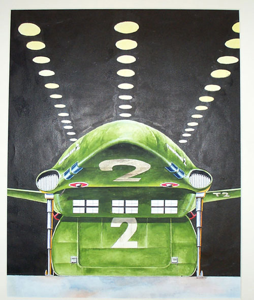 Thunderbirds cover #32 (Original) (Signed)