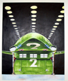 Thunderbird 4 cover art (Original) (Signed)