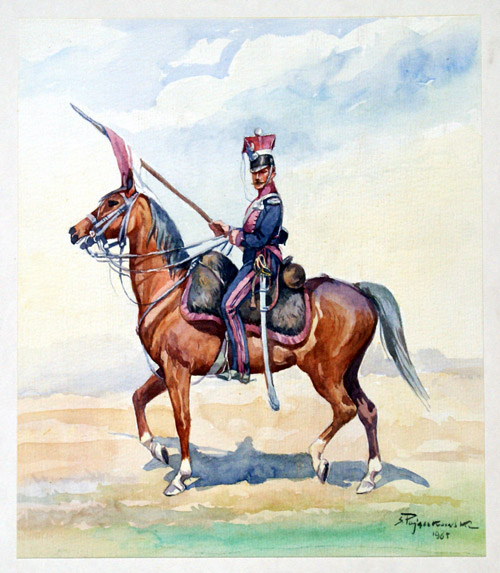 Polish Lancer 1 (Original) (Signed)