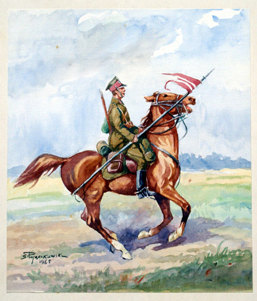 Polish Lancer 4 (Original) (Signed)