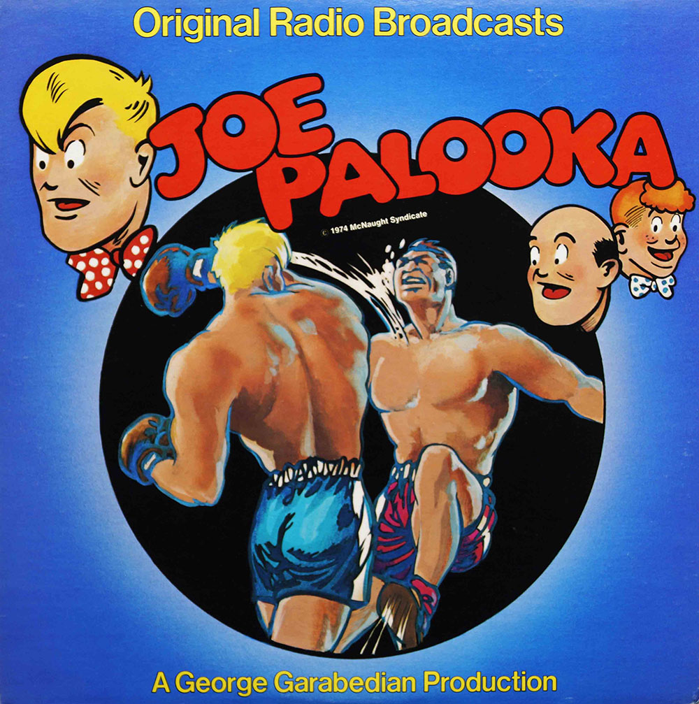 Joe Palooka - Original Radio Broadcasts (vinyl record) art by Comics & Magazines at The Illustration Art Gallery