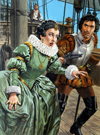 Elizabethan Adventure On the High Seas (Original)