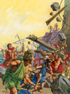 The Gigantic Laestrygonians (Original) (Signed)