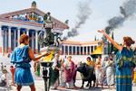 The Temple of Misfortune (Original) (Signed)