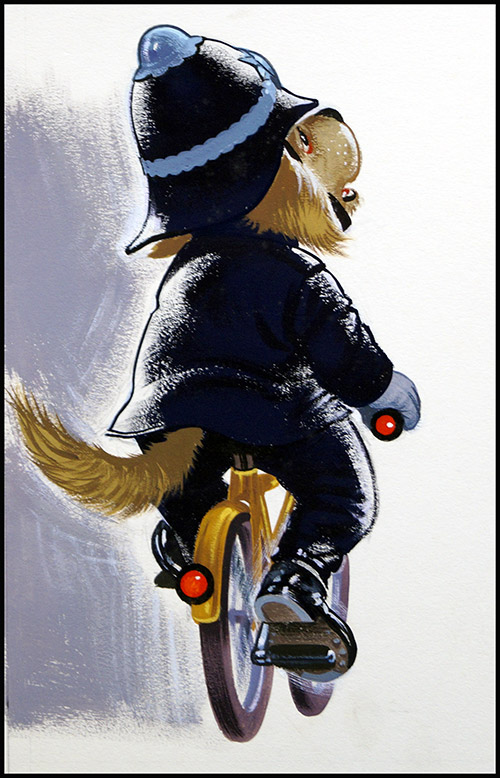 On Patrol (Original) by Jolly Dogs (William Francis Phillipps) at The Illustration Art Gallery