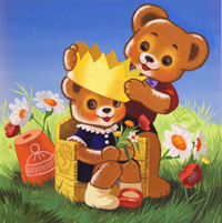 Teddy Bear: Crown (Original)