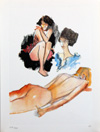 Three Women (Limited Edition Print) (Signed)
