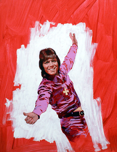 Cliff Richard Lookin cover art (Original) by Arnaldo Putzu Art at The Illustration Art Gallery