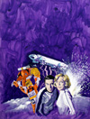 Space 1999  Look in cover issue #38 (Original) (Signed)