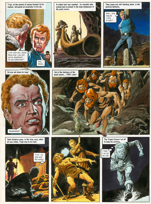 The Trigan Empire: Look and Learn issue 632 (23 Feb 1974) (Original) by Miguel Quesada at The Illustration Art Gallery