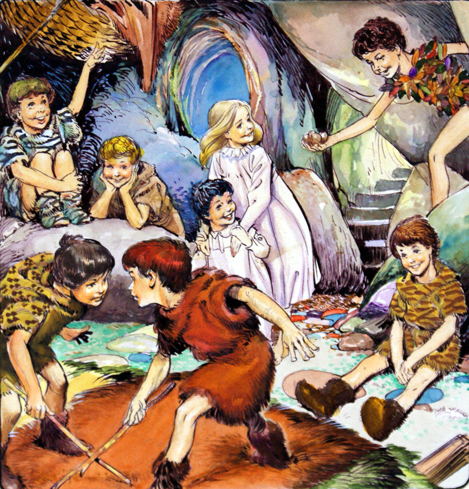 Peter Pan (Original) art by Peter Pan (Nadir Quinto) at The Illustration Art Gallery