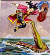 Captain Hook And The Crocodile (Original)