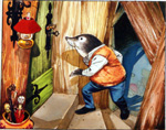 Mole Answers his Front Door (Original)