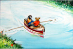 Lazing on the River (Original)