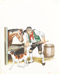 Aesop's Fables - Farmer, Horse and Dog (Original)