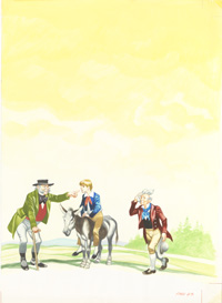 The Miller, his Son and the Donkey (Original)