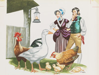 Aesop's Fables - The Goose and Chickens (Original)