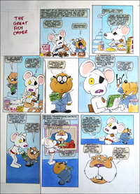 Danger Mouse - Great Fish Caper (FOUR pages) (Originals)