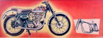 The B.S.A. B34 Gold Star Motorcycle (Original) (Signed)