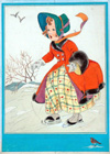 Girl Ice Skating (Original)