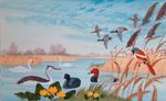 By the Lake (Original) (Signed)