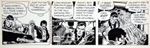 Johnny Hazard daily strip Jan 1970 (Original) (Signed)