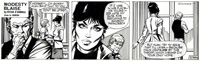 Modesty Blaise daily strip 7059a - Hate My Guts (Original) (Signed)