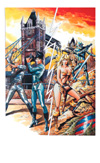 Modesty Blaise & Axa (Signed) (Limited Edition)