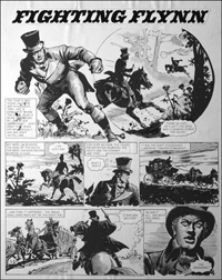 Fighting Flynn - Stand and Deliver (TWO pages) (Prints)