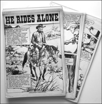 The Gunslinger / He Rides Alone - COMPLETE 64 page story (Originals)