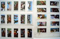 Complete Set of 25 'Roy Rogers' Kane Bubblegum Trading Cards (1958)