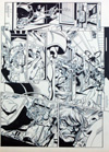 Daredevil comic art page 2 (Original)