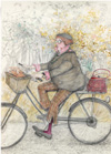 The Lady Cyclist (Limited Edition Print) (Signed)