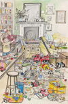 A Toddler in the House (Limited Edition Print) (Signed)
