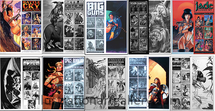 SQP PORTFOLIO SET 2 (containing 10 folios each of 6 prints)