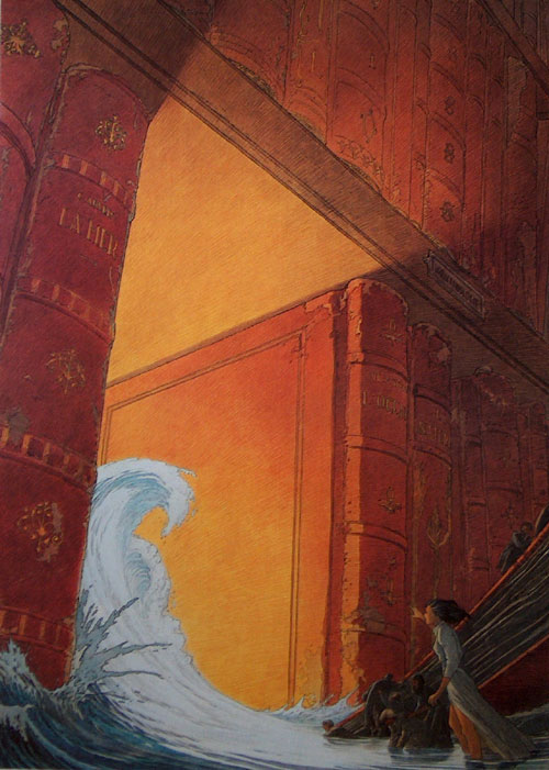 La Cité des Livres (The City of Books) (Print)