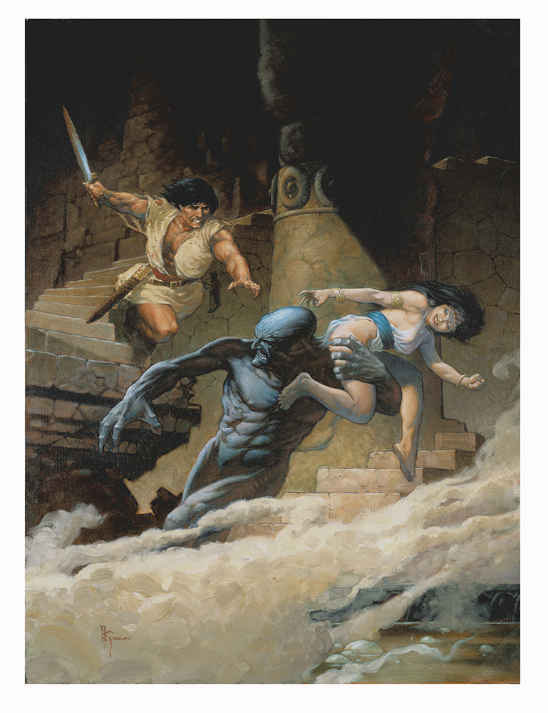 Conan: Savage Nature (Limited Edition Print) (Signed) art by Mark Schultz Art at The Illustration Art Gallery