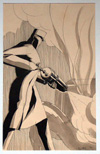 The Fireman 1920s (Original) (Signed)