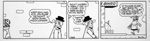 Andy Capp daily strip 2nd November 1990 (Original) (Signed)